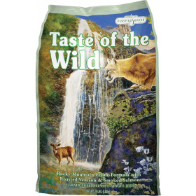 Taste of the Wild Rocky Mountain Feline Formula with Roasted Venison and Smoked Salmon Храна за котки с печено еленско месо и пушена сьомга 6,8 кг